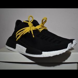 Men’s Black Human Races Size 10.5